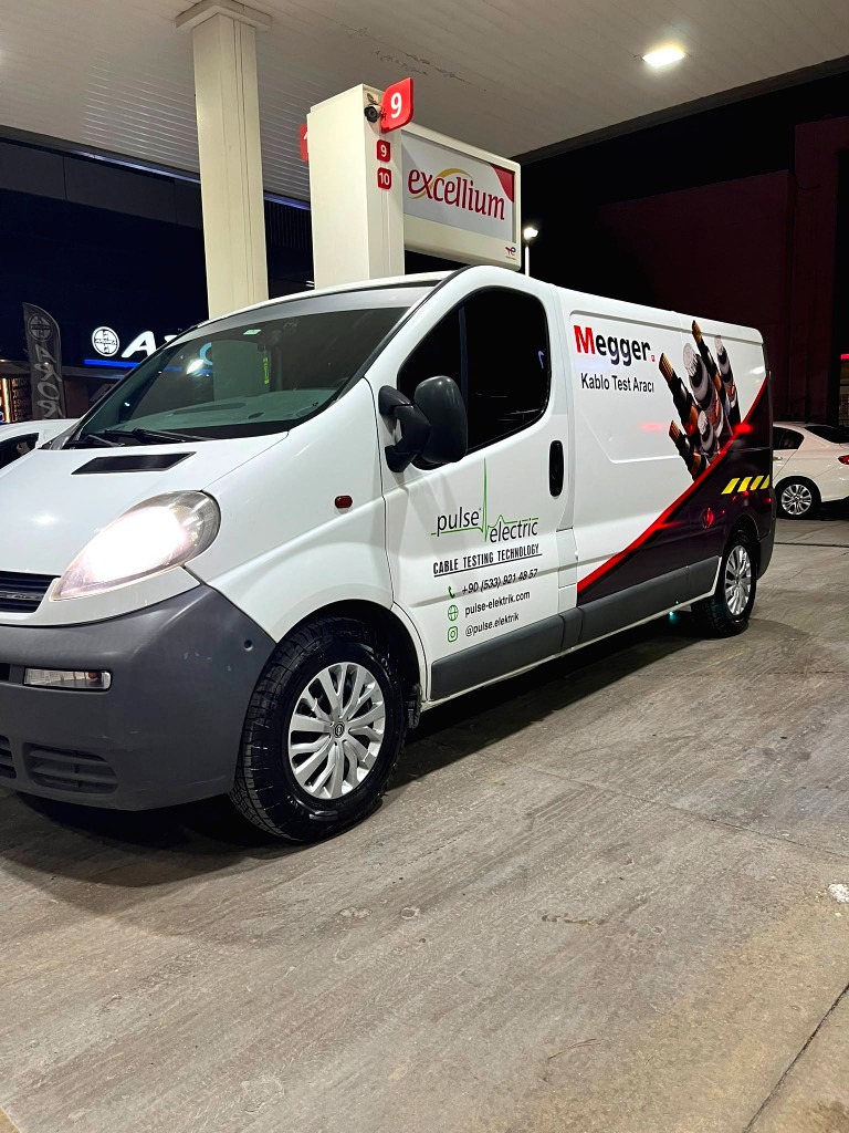 Megger Mobil Kablo Test Aracı